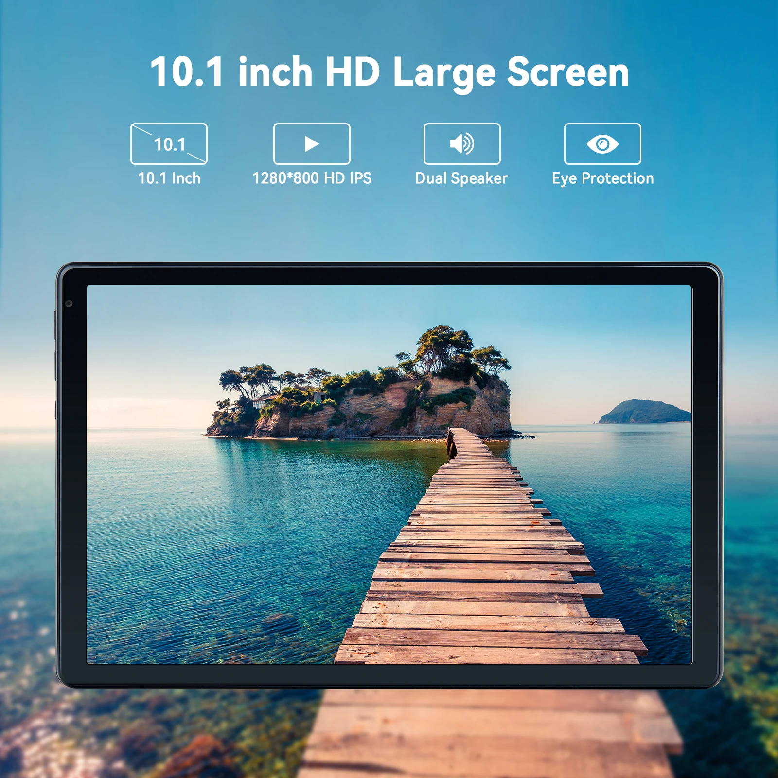 Tablet da 10 pollici Android 14 16 GB RAM 128 GB ROM 1 TB Espandi Octa-Core Widevine L1 con tastiera mouse stilo per lavoro, Leran