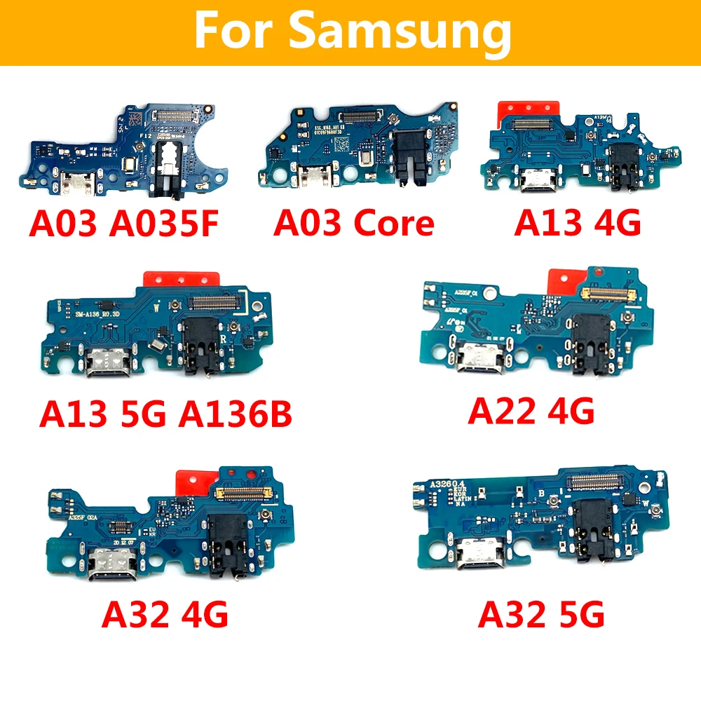 For Samsung A13 A32 A22 4G 5G A135F A136F A225F A226F A325F A326F USB Micro Charger Charging Port Dock Socket Jack Connector