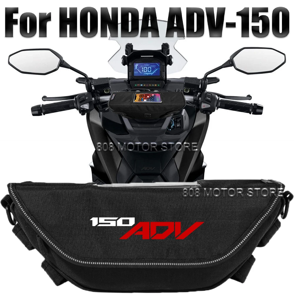 

For Honda ADV150 adv150 adv 150 Motorcycle accessories tools bag Waterproof And Dustproof Convenient travel handlebar bag