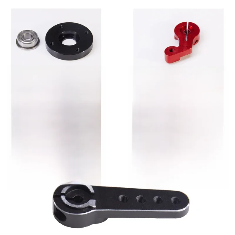 Klaxon de bras de servo de direction en alliage d'aluminium 25T 15T, pour voiture RC Traxxas, accessoires de pièces de servo numérique