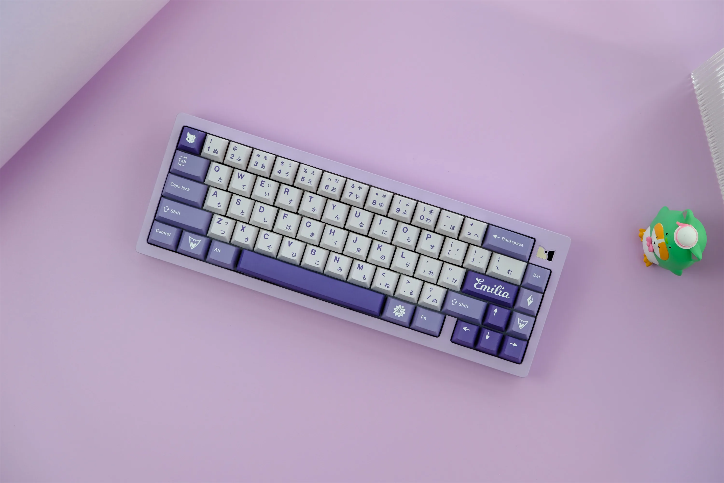 GMK-Tecla de bruja de hielo, teclas PBT de 129 teclas, perfil de cereza, DYE-SUB, personalizadas, para teclado mecánico