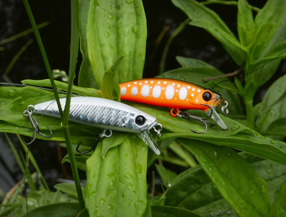 TSURINOYA Intruder 51S Sinking Minnow Stream Fishing Lure 51mm 5,8g Künstlicher Hartköder für Forellen, Ajing, Jerkbait, Flussköder – Detail 8