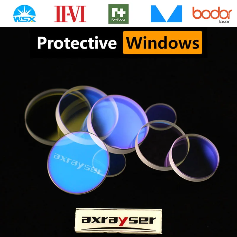 Imagem -03 - Soldagem Lente Laser Janelas de Proteção Vidro para Pistola Portátil Cabeça D10 D18 D20 D30 D40 mm 1064nm Óptica 03kw 06kw Máquina de Solda