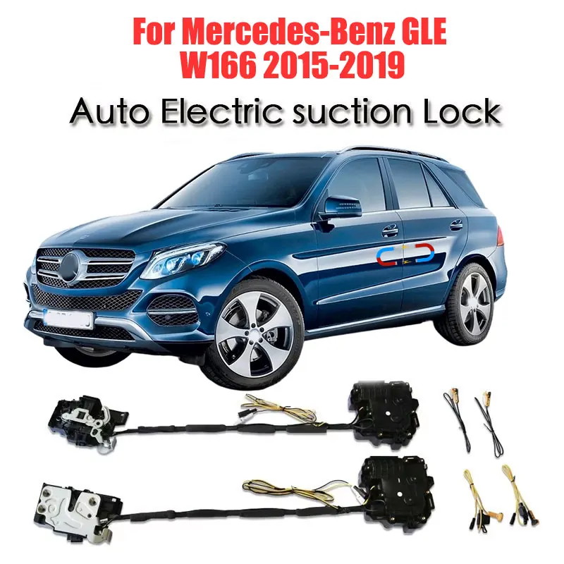 

For Mercedes-Benz MB GLE W166 Car Soft Close Door Latch Pass Lock Actuator Auto Electric Absorption Suction Silence Closer