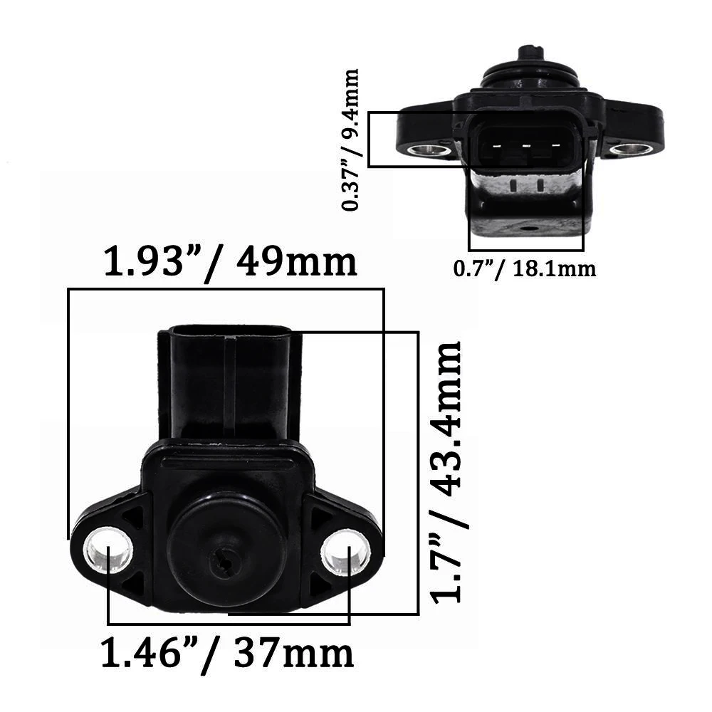 18590-72F21-000 91176190   E1T26571A 1859068 مستشعر الضغط H00 MAP لسوزوكي ألتو ليانا بالينو SX4 جيمي إيجنيس جراند فيتارا فيات