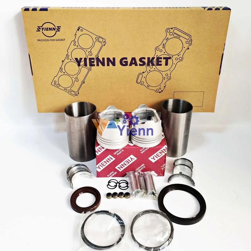 For Kubota Z850 Z851Z851-B Overhaul Rebuild Kit Piston Bearing Gasket Kit Tractor L1801 Excavator Engine Repair Parts