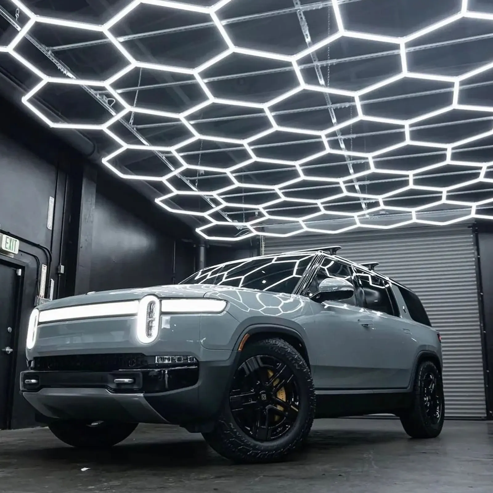 مسدس LED الإضاءة ضوء السقف أنبوب العسل ل BarberShop سيارة المرآب ورشة عمل السيارات الجسم إصلاح مصباح ليد 6500K #6