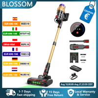 Blossom V18 Cordless Vacuum Cleaner, 550W 45KPA 55Mins Cordless Stick Vacuum Cleaner with Touch Screen, 6 Lbs Very Lightweight