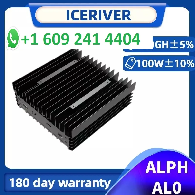 ST КУПИТЬ 2 ПОЛУЧИ 1 БЕСПЛАТНО СКИДКА РАСПРОДАЖА НОВЫЙ майнер ICERIVER ALPH AL0 400GHS 100 Вт с блоком питания