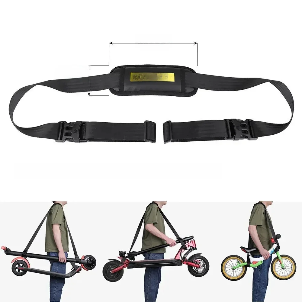 AliExpress Rhinowalk Adjustable Scooter Riders Single Straps Portable Hand Carrying Shoulder Strap for Scooter Folding E-bike Skateboard