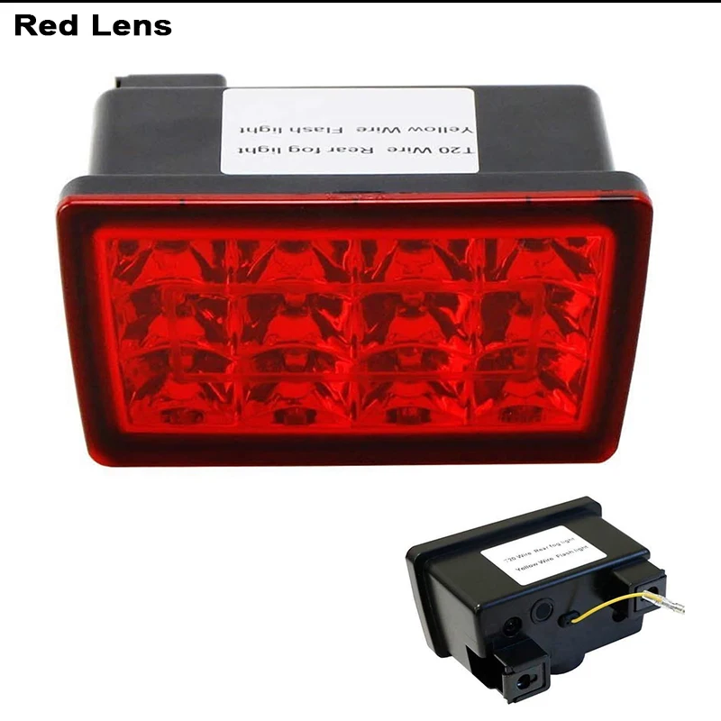 1PCS F1 LED Bar Style Rear Fog Lights Brake 4th brake Lamp For 2011-2021 Subaru WRX STi XV Impereza Install PnP Harness 12V view 2
