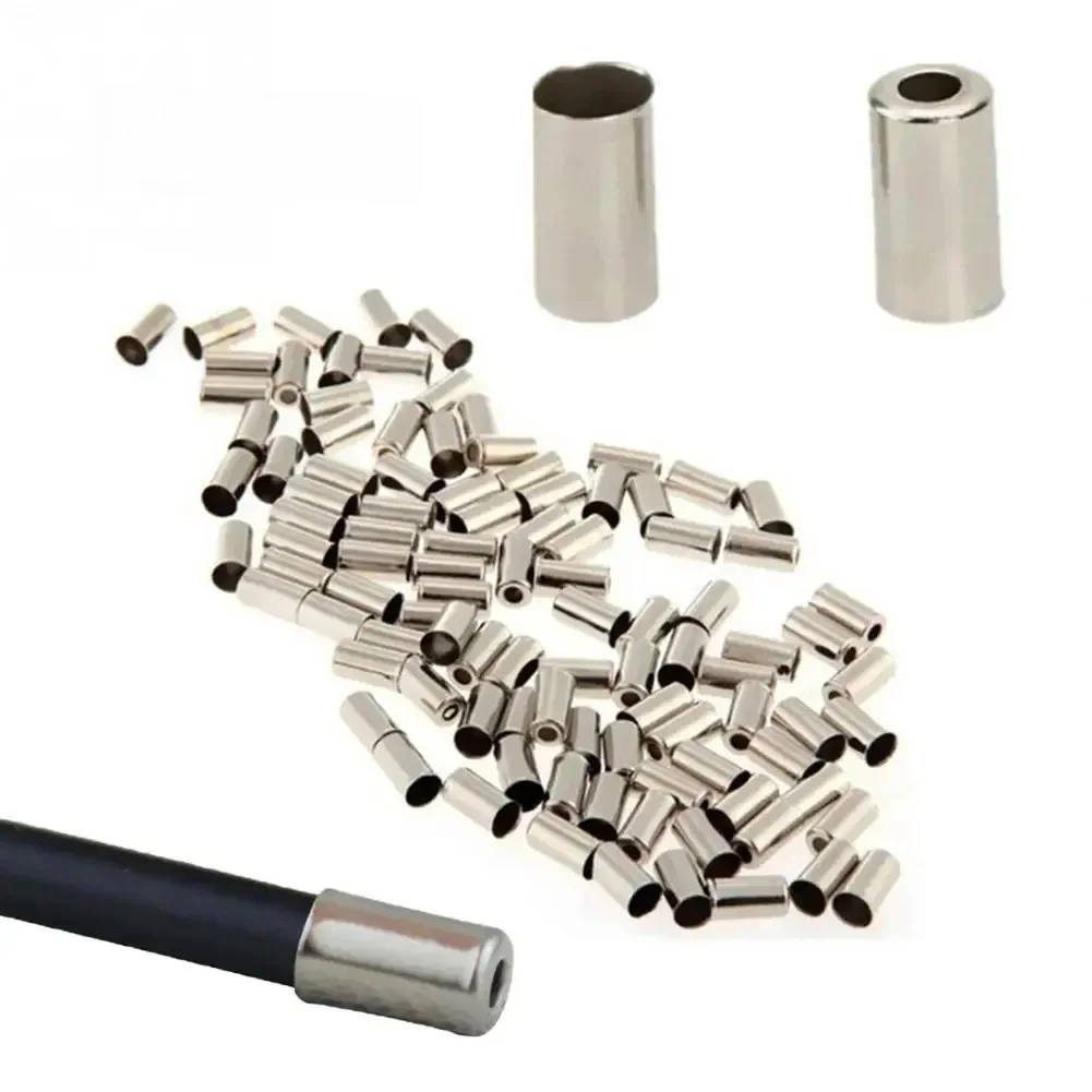 AliExpress UK 100pcs 5mm Bicycle Brake Cable Housing Ferrule End Caps MTB Road Cord End Covers Brake Line Cap Cycling Accessories