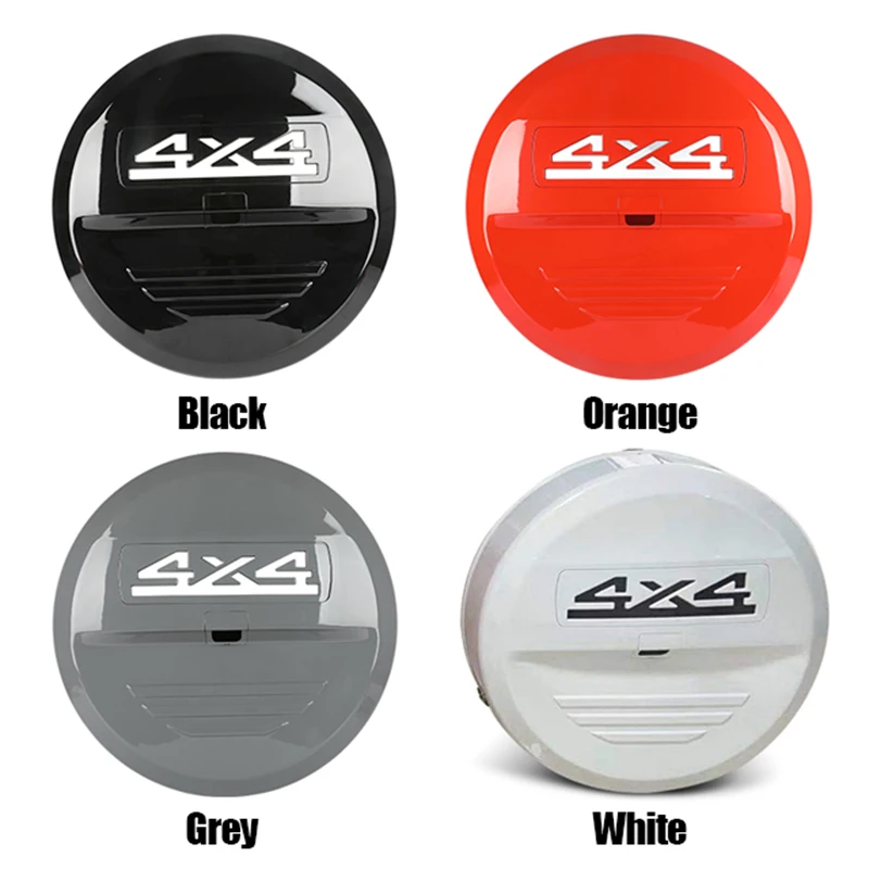 For GWM Tank 300 Spare Tire Cover Thickened ABS Waterproof Rear Spare Tire Wheel Cover Car Accessories Off-road Modification