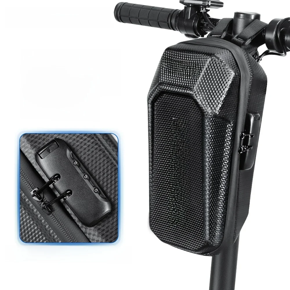 AliExpress NONE 5L Electric Scooter Bag Accessories Electric Vehicle Bag With Password Lock Waterproof Xiaomi Scooter Front Bag Bike Bag