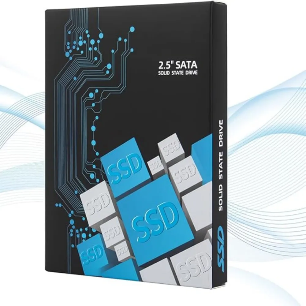 

Plastic 2.5-inch 7mm thick screw free SSD solid state drive case