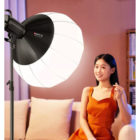 TRIOPO Lantern Softbox Light Modifier 55/65/85cm Quick Release for Sokani X100 COLBOR Godox Aputure Bowens Mount LED Video Light