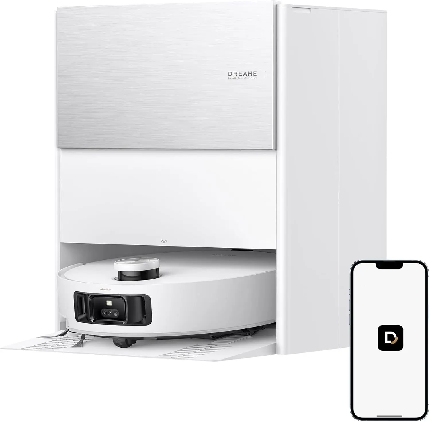 

2025-100%% Discount DreameS Aqua10 Roller Robot Vacuum AquaRoll Mopping 30000Pa Self-Cleaning