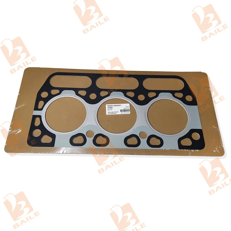 121567-01330 Cylinder Head Gasket for Yanmar 3T80 YMG2000 YM1820 YMG1800 YM1802 YM2002