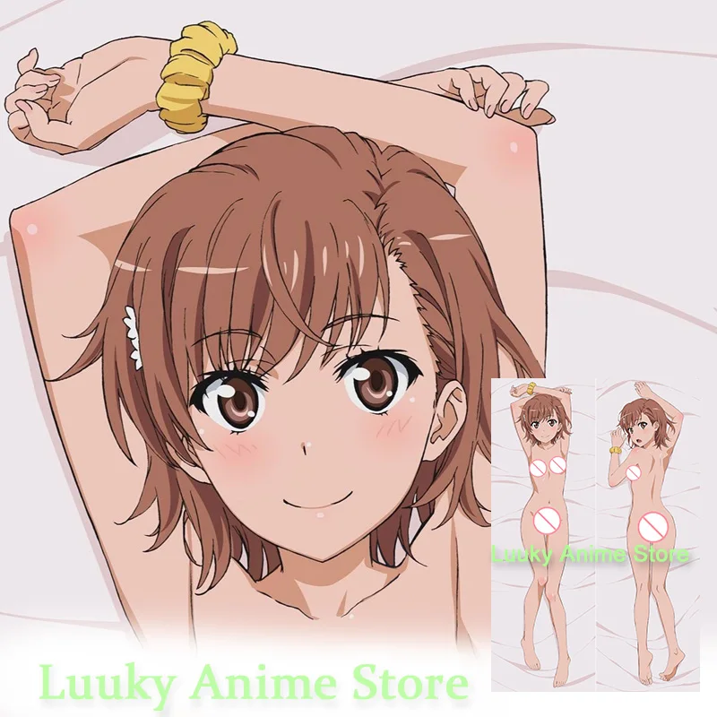 

Dakimakura Mikoto Misaka Anime Double Sided Print Life-size Body Pillow Cover