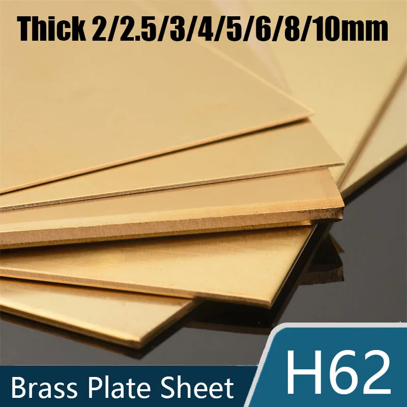 

Brass Plate Sheet Shim Thick 0.3/0.5/0.8/1/1.2/1.5mm Brass Metal Thin Sheet Foil Plate Model Making