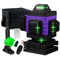 16 Lines 4D Laser Level green line SelfLeveling Horizontal And Vertical Super power Laser level green Beam laser level
