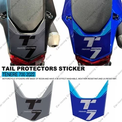 Pegatina protectora impermeable para motocicleta, pegatina 3D para Yamaha Tenere 700, Tenere700 2022