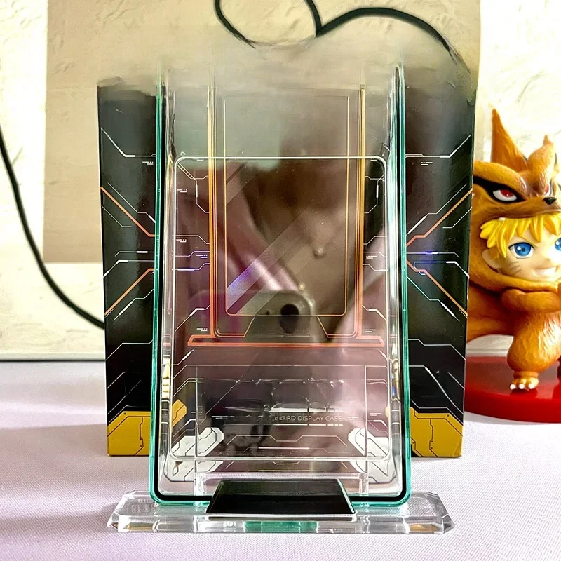KAYOU Naruto Star Card Brick PU Protecter Sleeve Top Loader Kurama Uzumaki Gaara Collection Card Gift Toys FootBall Card Holder