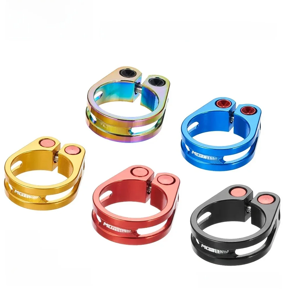 AliExpress VXM Aluminum Alloy Bicycle Seatpost Clamp 31.8/34.9mm MTB Seat Tube Clip Bike Saddle Parts,Hollow,Lightweight