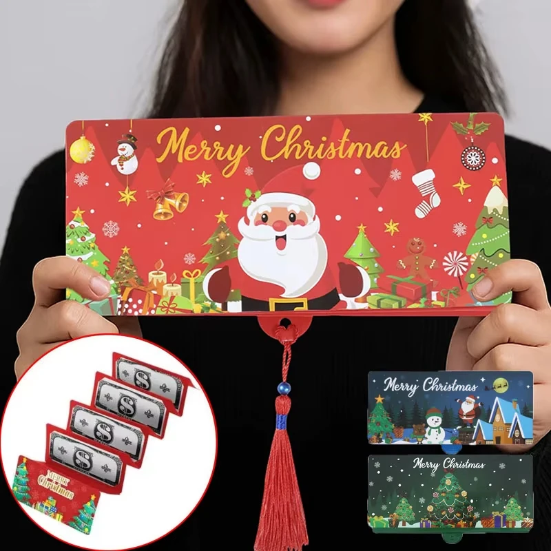 Weihnachtsumschläge, Party-Dekoration, Geschenk für Kinder, Weihnachtsgrußkarten, Neujahrsgeschenke, festliche Feiertagsutensilien