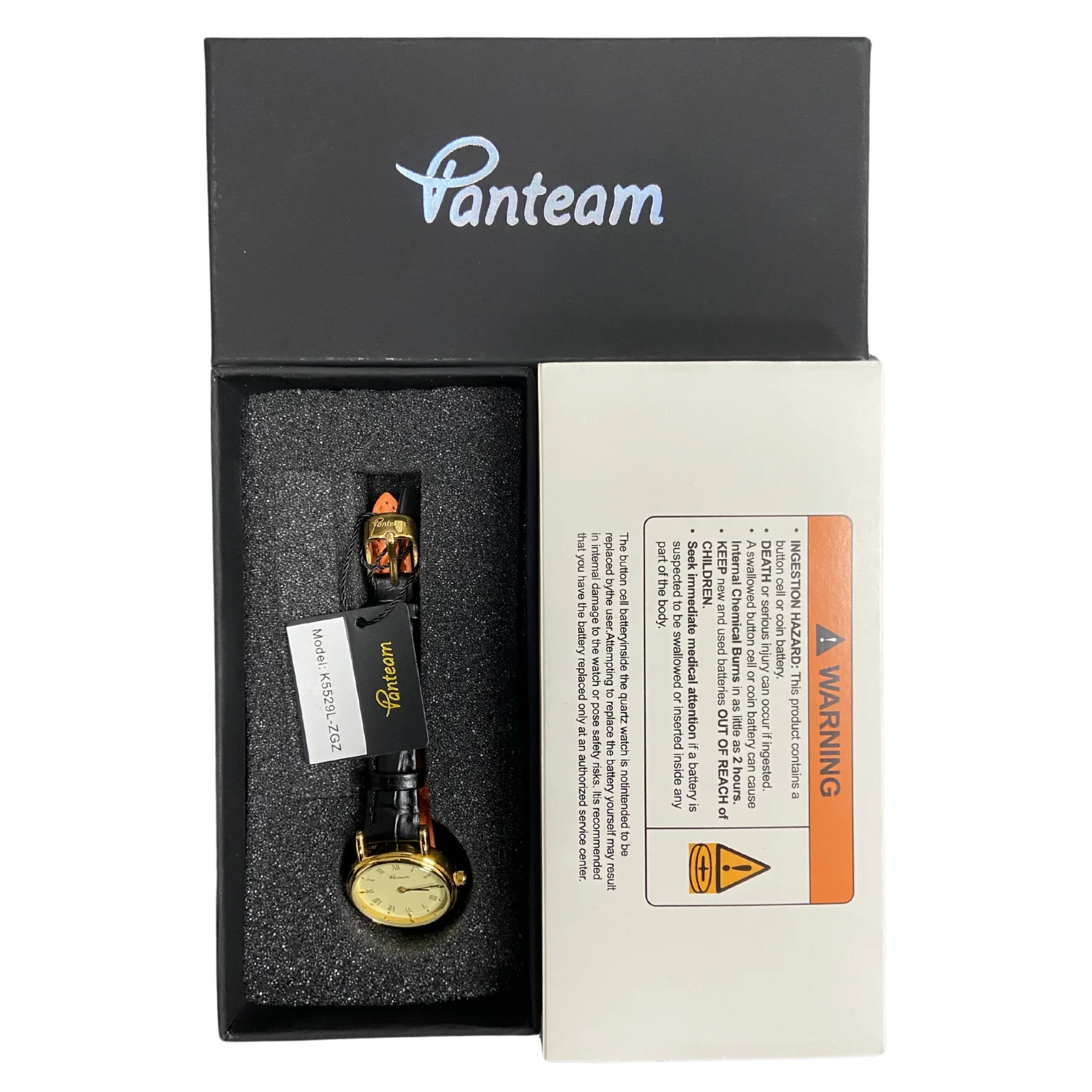 Vanteam Luxury Women's Leather Quartz Watch Elegant Small Round Dial Waterproof Wristwatch Perfect Gift for Ladies