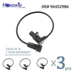 1/3pcs Genuine No.:96452986 Engine Crankshaft Position Sensor For Chevrolet Matiz Spark / Matiz 2004-2009 1.0L/0.8L WG1442738