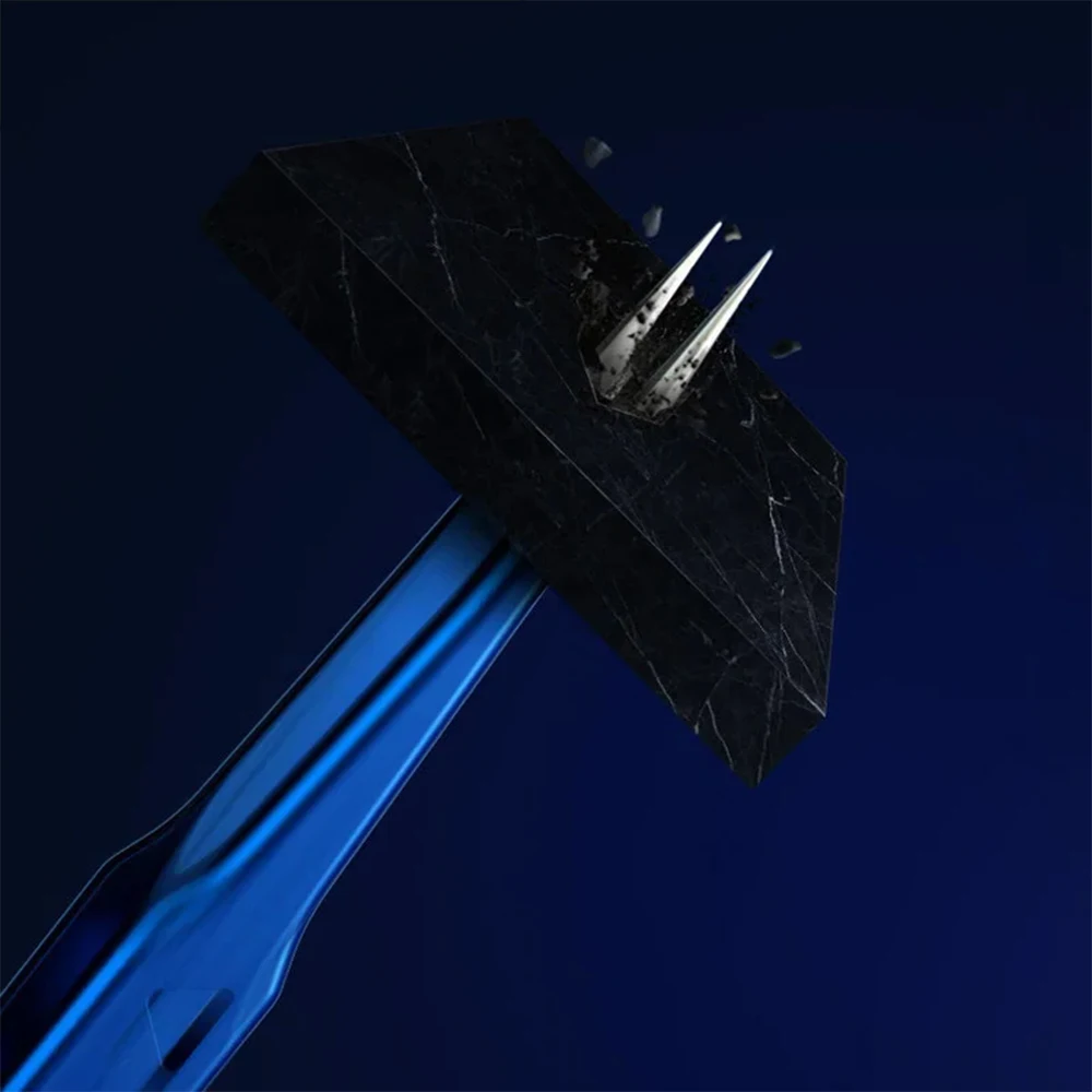 ملاقط غير مغناطيسية عالية الصلابة - أداة دقيقة من الفولاذ المقاوم للصدأ ذات 8 فتحات لإصلاح رقاقة PCB IC للهاتف المحمول LA-AA110 #5