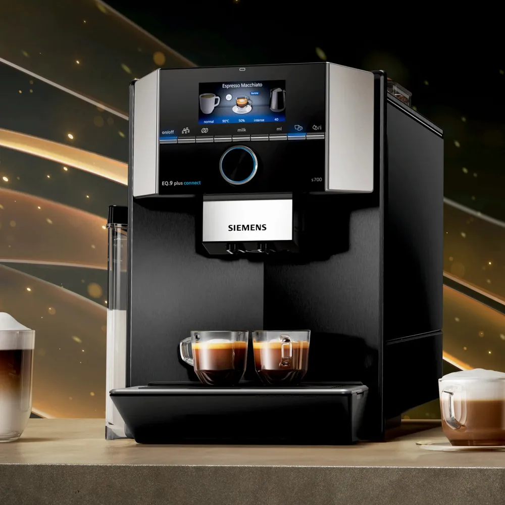 BUY 2 GET 1 FREE Siemens EQ.9 plus connect Bean to Cup Coffee Machine