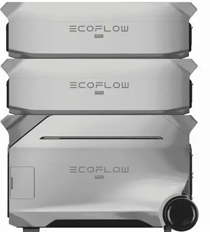 Eco-Flow Delta Pro 3 Portable Power Station, 4096Wh LFP Battery, Expandable to 48Kwh, 120/240V