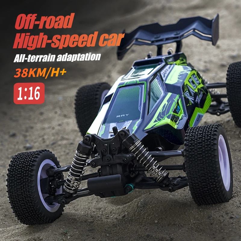 1:16 Scale 4X4 High-Speed RC Drift Cars 4WD Brushled Off-road Vehicle For Adults 2.4Ghz Remote Control Cars Toys Gifts COOLBANK