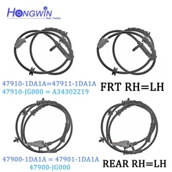 Rear Front ABS Wheel Speed Sensor For 07-13 Nissan X-Trail Rogue S35 T31 T31Z 2.5L L4 2.5L 47910-1DA1A  47911-1DA1A 47900-JG000