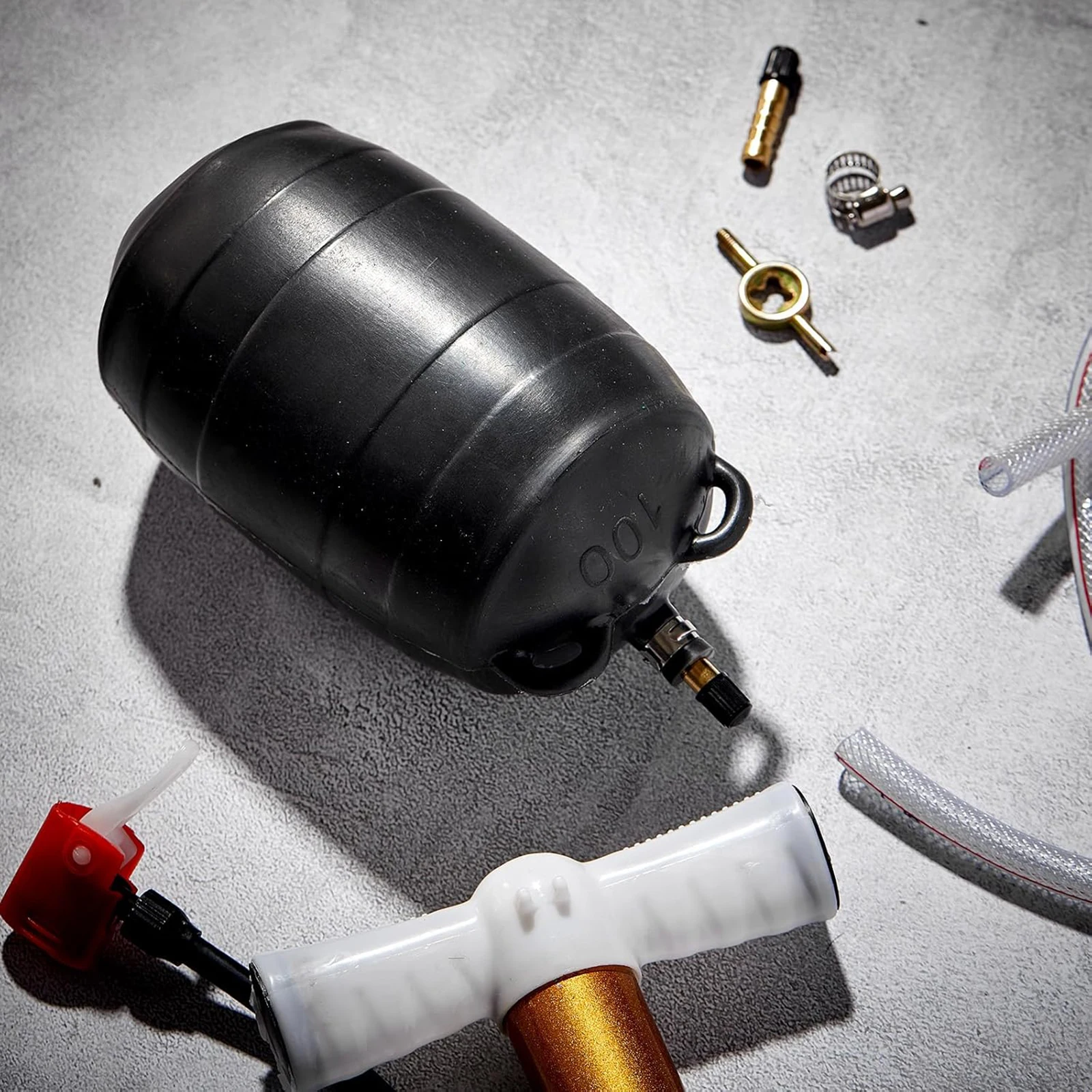 نفخ الأنابيب التوصيل المطاط أنابيب البلدية صيانة الأنابيب اختبار الضغط السباكة اختبار الكرة نفخ صالح 50 75 100 150 200 مللي متر