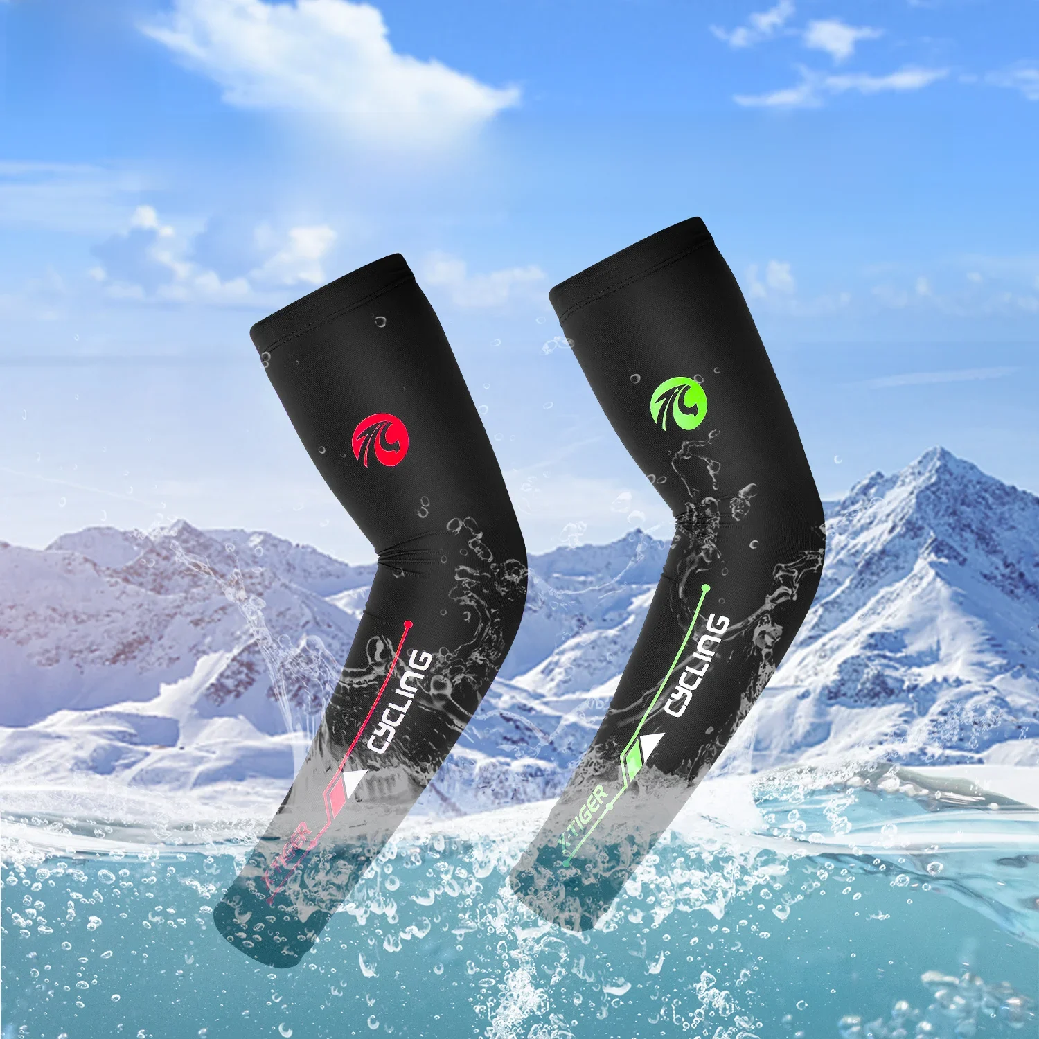 AliExpress X-TIGER X-Tiger Anti-UV Cycling Arm Warmers Men Basketball Sleeve Running Arm Sleeves Breathable Bicycle Arm