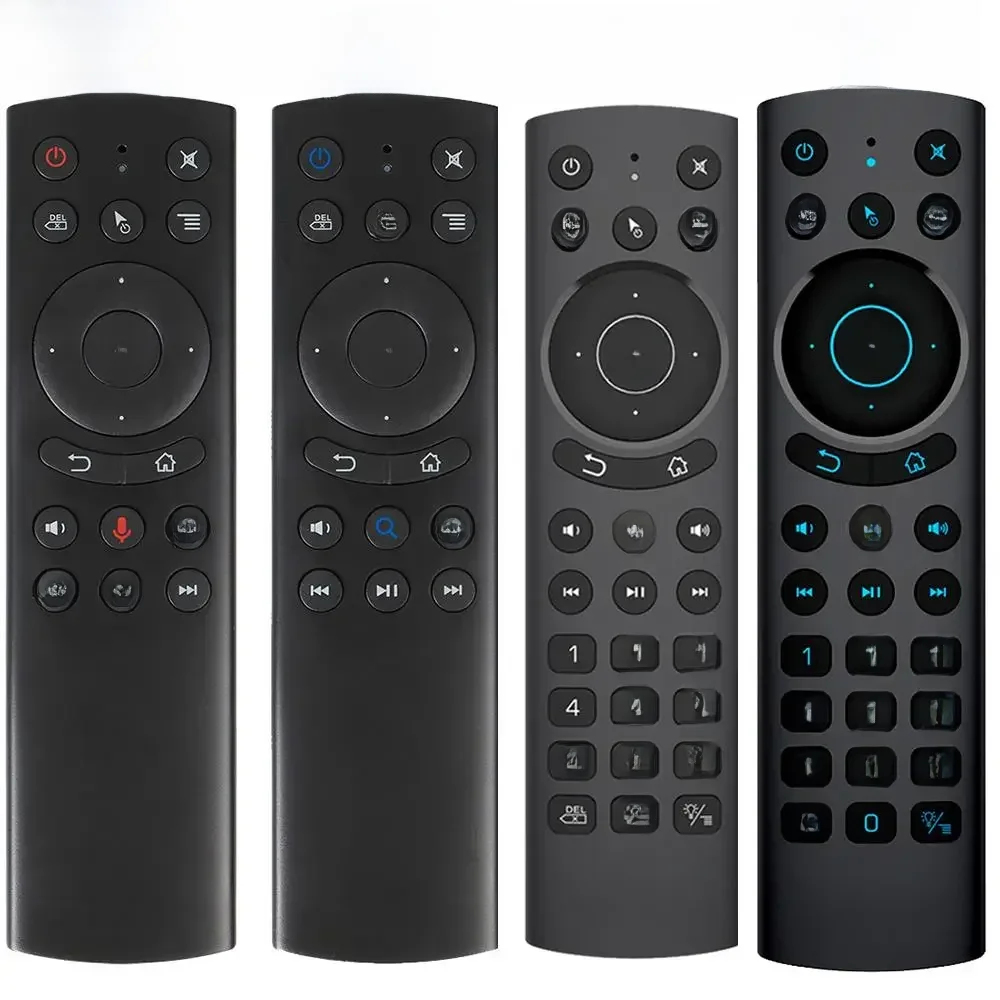 G20S PRO Smart Stimme Fernbedienung 2,4G Wireless Backlit BT 5,0 Air Maus Gyroskop IR Lernen Für