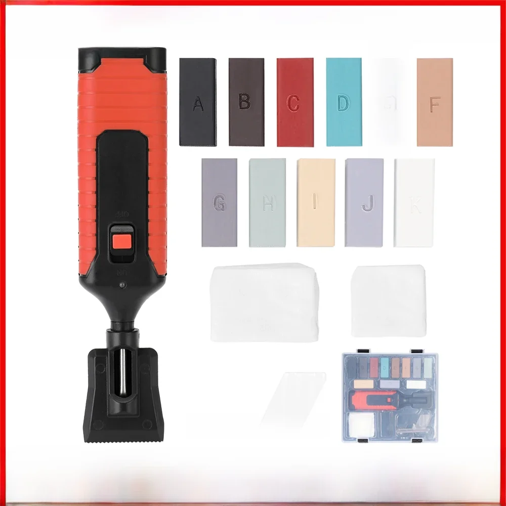 Ceramic Tile Repairing Tool Set Scratch Repairing Crack Fill Tile Surface DIY Floor Repair Kit Fix Wax Scratches Mending Tool