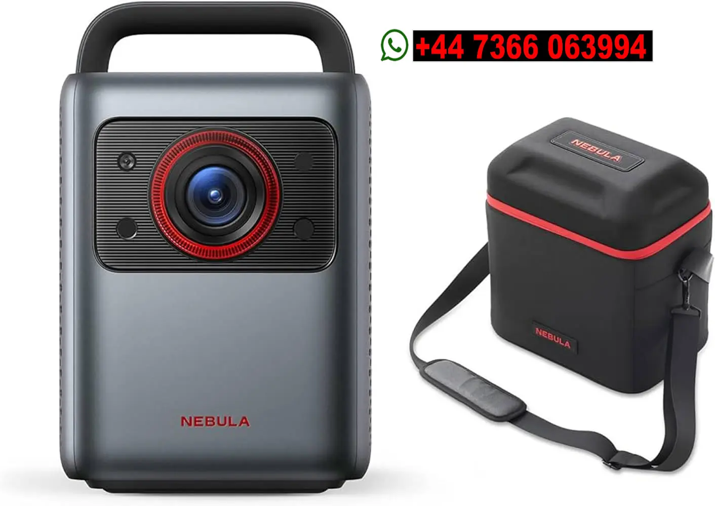 QZ Novo Estoque para Anker NEBULA X1 4K projetor laser triplo 3500ANSI LUMEN 4K UHD GOOGLE TV