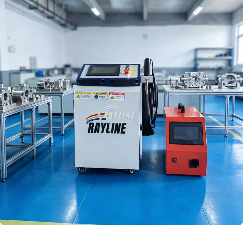 4 in 1 1500W 2000W 3000W Hand Held Fiber Laser Welding Machine for Portable Laser Rust Remover Dust Old Paint Laser Cleaner