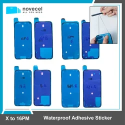 10pc 16 Pro Max OEM Waterproof Adhesive Sticker For iPhone LCD Display Screen Back Cover Install Wate Proof Protection Seal Tape