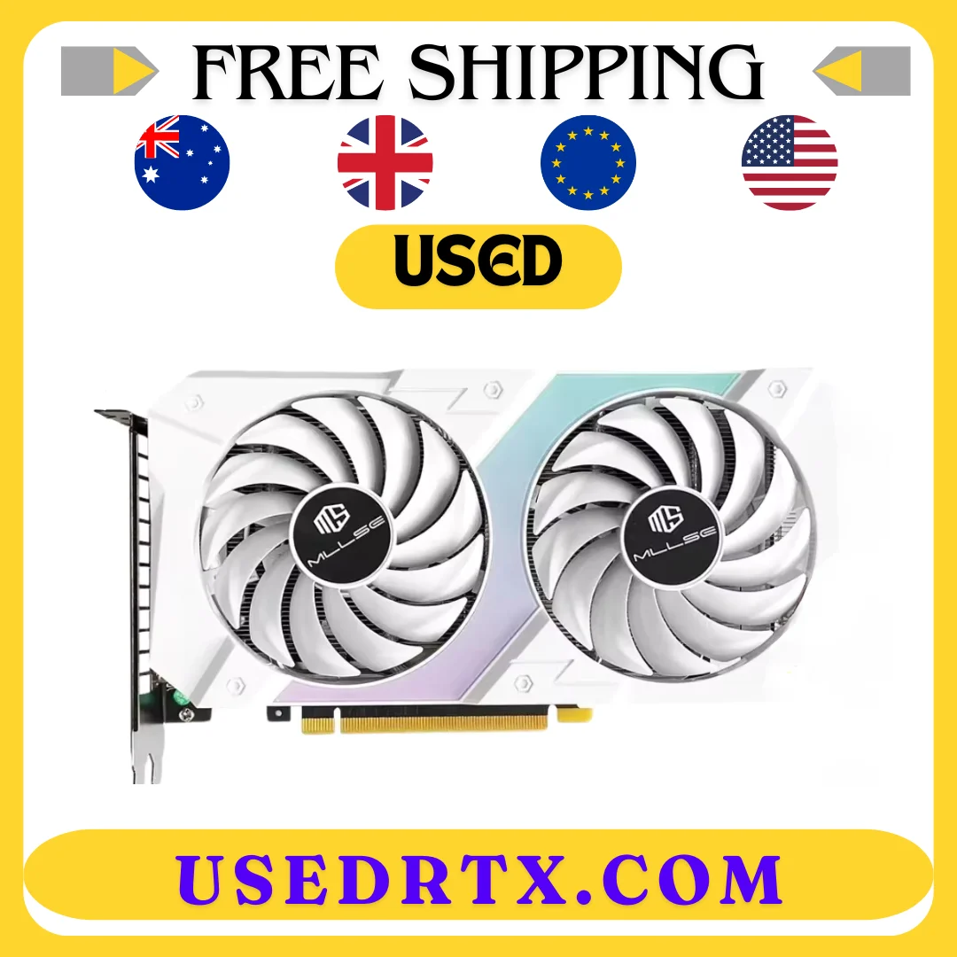 

2024 USED RTX 3060 12GB Graphics Card GDDR6 192Bit PCI Express 4.0 ×16 8Pin NVIDIA GPU Rtx 3060 Gaming Video Card Placa De Video