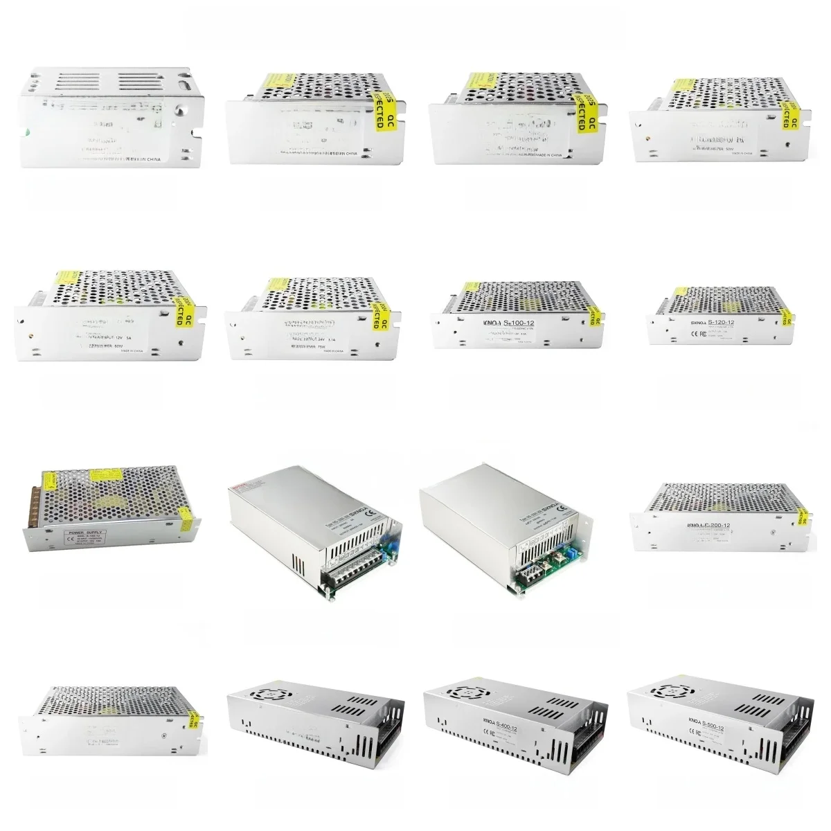 12V Netzteil 1A 2A 3A 4A 5A 6A 8A 10A 15A 20A 30A 40A 50A 100A 125A Schaltnetzteil 12V Volt 220V bis 12V AC-DC SMPS