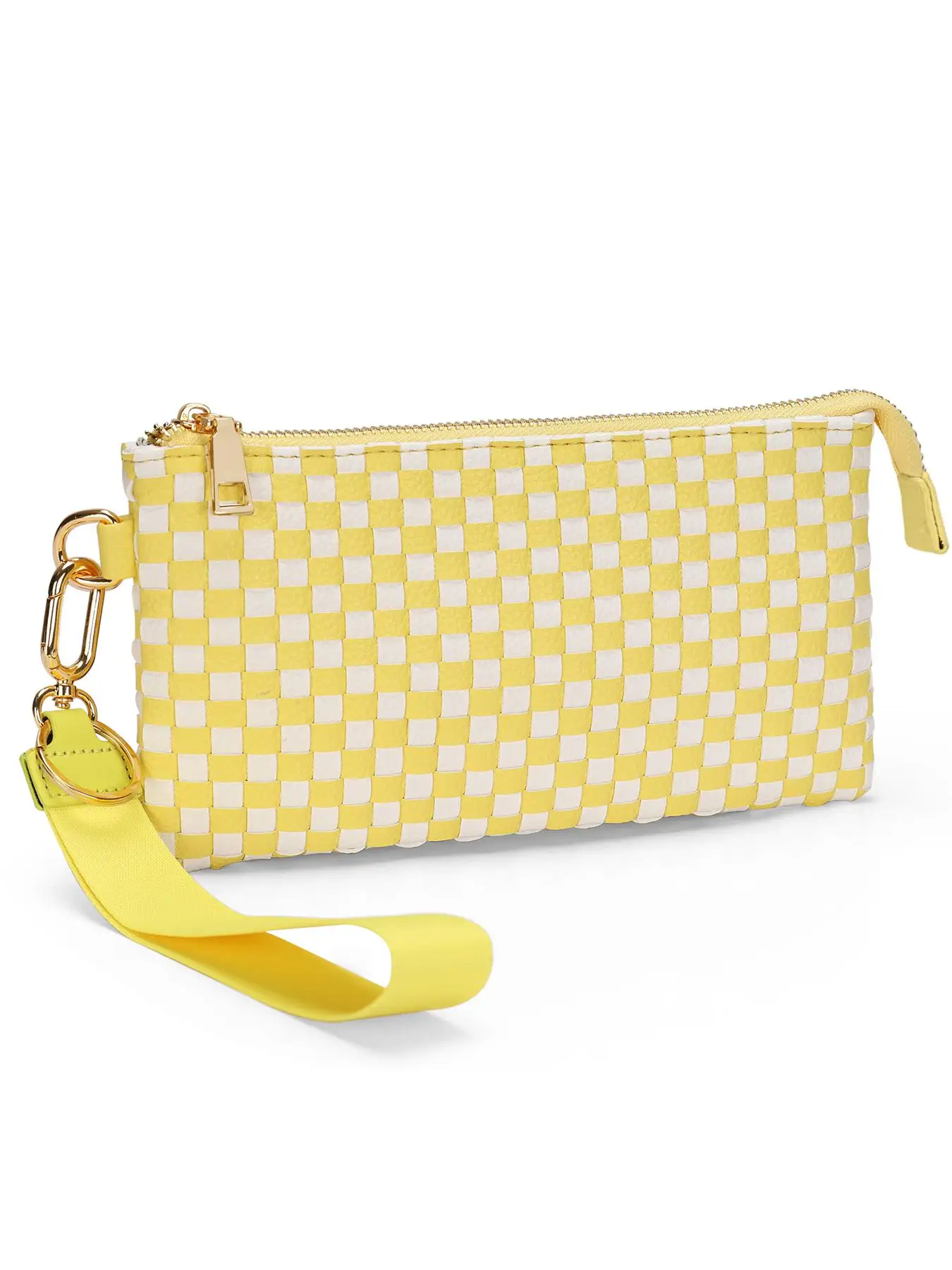 Multifunctional Emma Woven Handbag, Leopard Pattern Shoulder Clutch, Casual Nylon Wallet, Ideal Gift for Daily Use, Fashionable