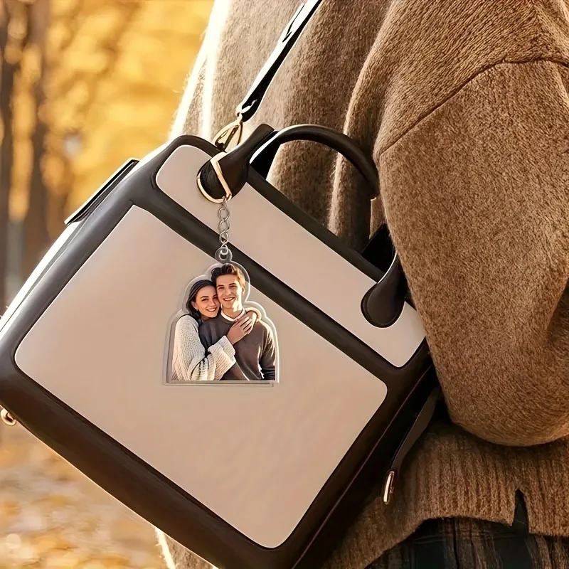 Chaveiro personalizado com seu logotipo, chaveiro de acrílico personalizado, nome e foto, presentes promocionais personalizados, empresas