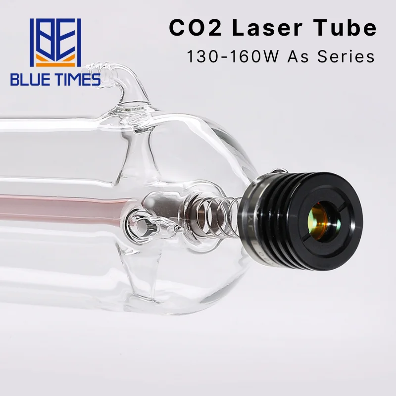 Bluetimes Yongli A6s 130-160W CO2 Laser Tube Dia. 80mm for CO2 Laser Engraving Cutting Machine