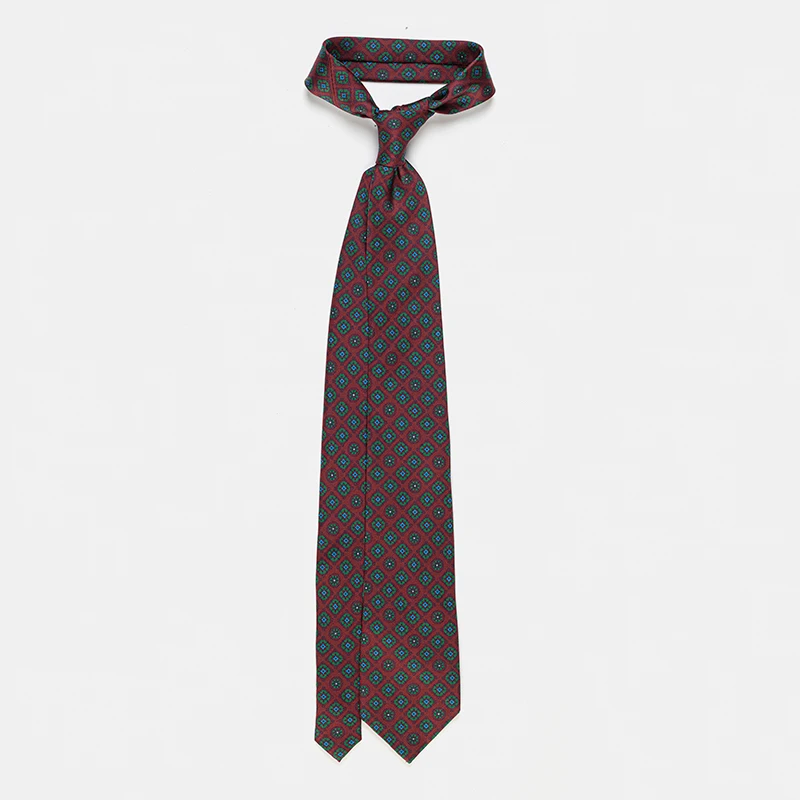 Rote Krawatten, blaue Seidenkrawatten, luxuriöse Krawatten, 100 % Seidenkrawatten, Herren-Hochzeitskrawatten, rote Seidenkrawatten, hochwertige Krawatten, Business-Krawatten – Detail 3