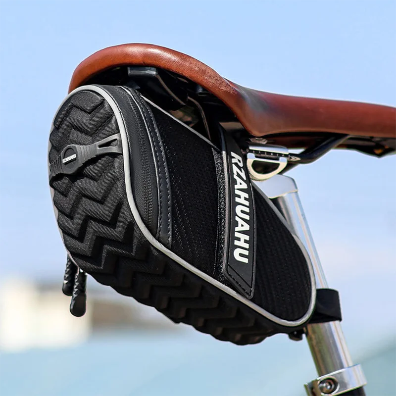 Saddle Bag Under Seat - Fahrrad-Satteltasche, strapazierfähige Fahrrad-Untersitztasche, strapazierfähige Fahrrad-Hecktasche, Fahrrad-Satteltasche,